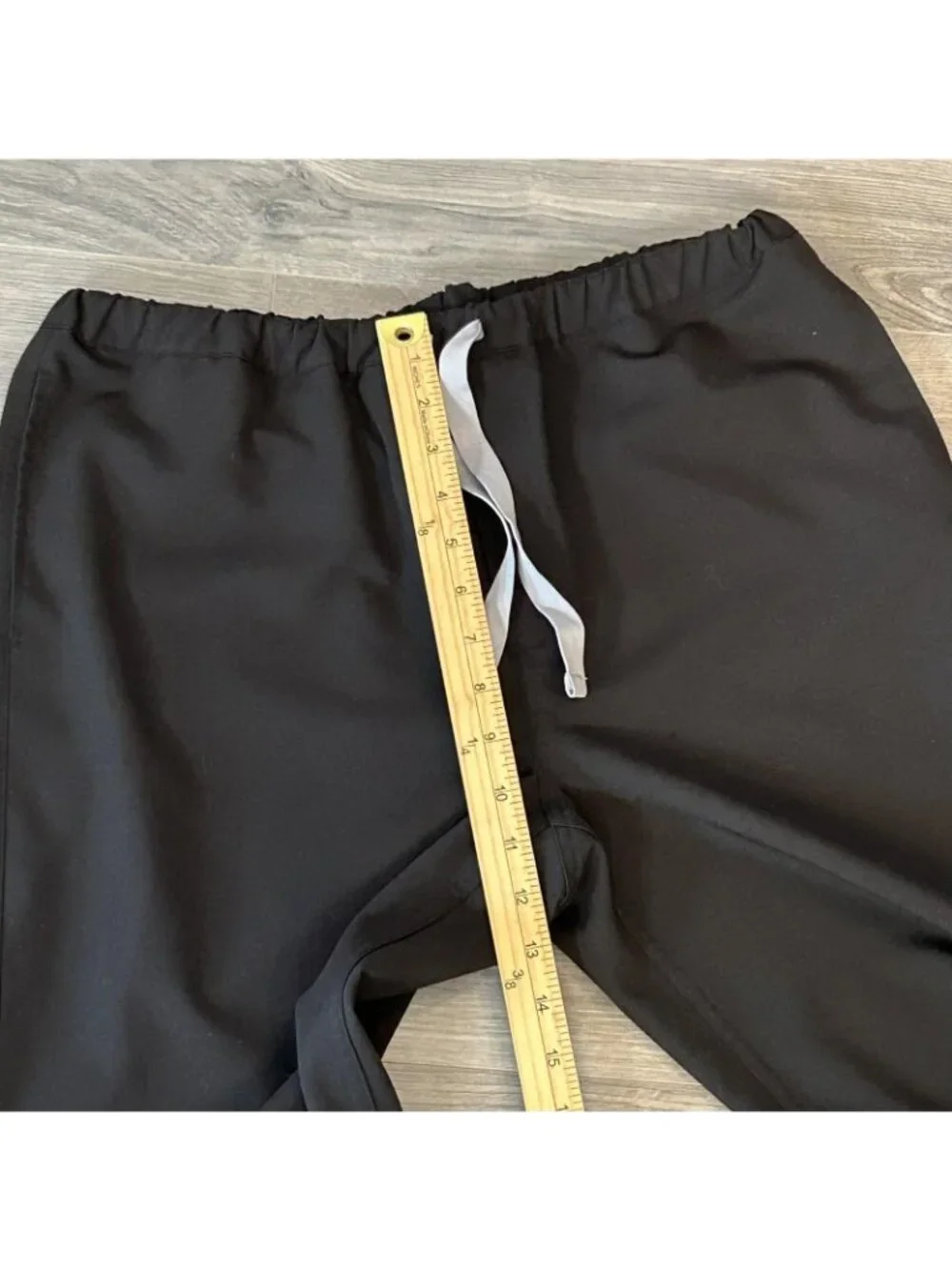 FIGS Pants Mens M Black Technical Collection Pisco Scrub Pant Elastic Drawstring